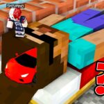 I Found a Secret Car Base Inside @ProBoiz95 Head In Minecraft!!!