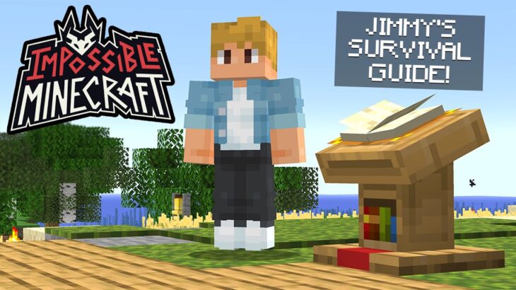 I MADE A SERVER SURVIVAL GUIDE!! | Impossible Minecraft SMP | #2