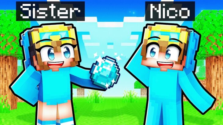 I Met My TWIN SISTER In Minecraft!