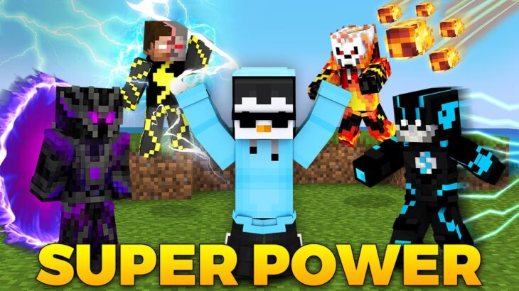 I Saved “SUPER POWER” Only Minecraft SMP