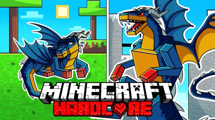 I Survived 1000 DAYS as a SONIC DRAGON in HARDCORE Minecraft! – Dragon Mobs Compilation