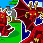 I Survived 1000 DAYS as an EVIL DRAGON in HARDCORE Minecraft! – Devil Mobs Compilation