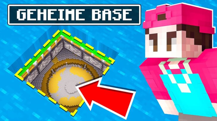 Ich FINDE eine NEUE GEHEIM BASE in Minecraft! (YouTuber Insel)