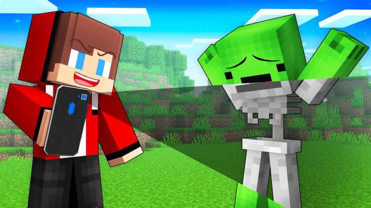 JJ Use X-RAY To Troll Mikey in Minecraft (Maizen)