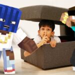 Jason और Alex Minecraft खेलने का नाटक किया!