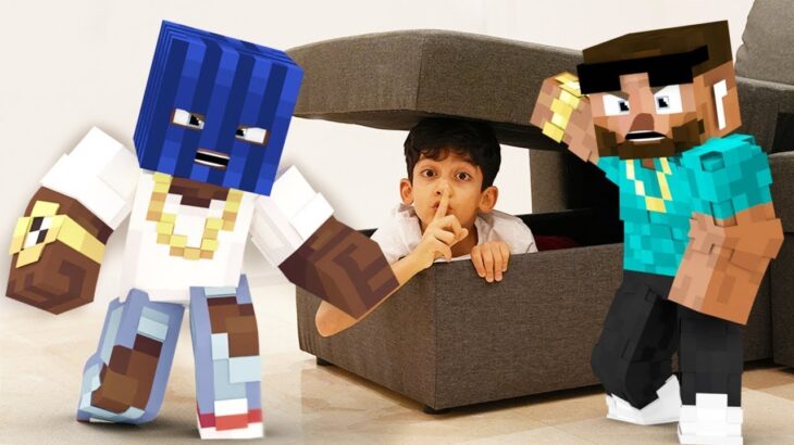 Jason और Alex Minecraft खेलने का नाटक किया!