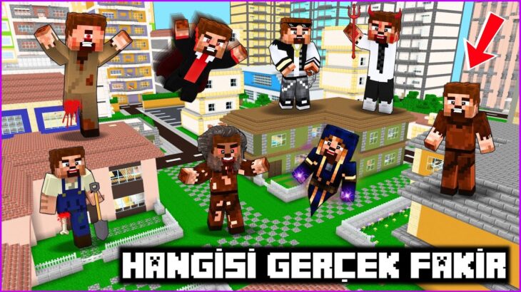 KLON FAKİRLERDEN HANGİSİ GERÇEK? 😱 – Minecraft