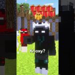 KNOXY GET A RANDOM WEAPON EVERYTIME HE SAY YES IN MINECRAFT ⛏ #shorts #minecraft