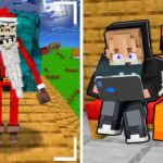 MENYERAMKAN !! KITA MELIHAT PENAMPAKAN SANTA DWELLER HOROR DI MINECRAFT !!