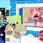 🥶НАС ВЫГНАЛИ ЗИМОЙ НА УЛИЦУ В МАЙНКРАФТ! НУБИК ЛЕСКА И ШЕДИ ХОЛОД MINECRAFT