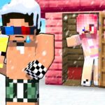 😥ЛЕСКА ВЫГНАЛА НАС ЗИМОЙ НА УЛИЦУ В МАЙНКРАФТ! ШЕДИ ЛЕСКА И НУБИК MINECRAFT