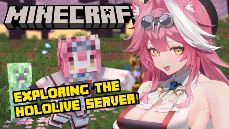 【MINECRAFT】 Let’s explore Hololive Server! #CiaoRaora