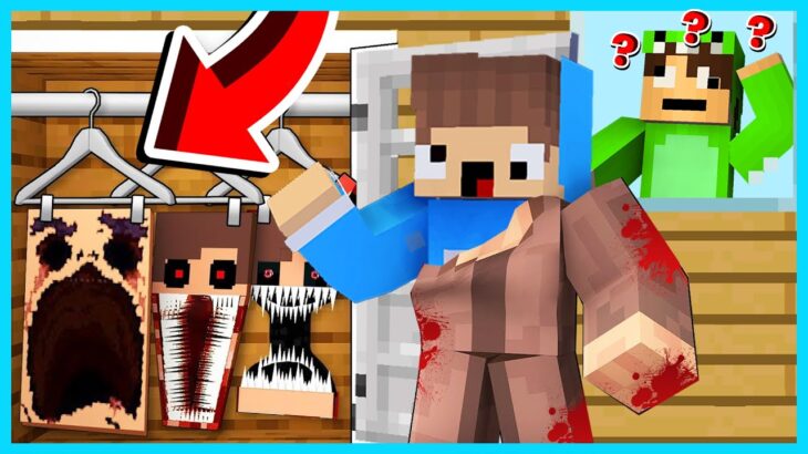 MIPAN & ZUZUZU PRANK JADI HANTU MINECRAFT YANG MENYERAMKAN! MENAKUTI JONJON BONNI & NYAMNYAM