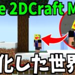 【神MOD】マイクラ世界を全て2D化する『The 2DCraft Mod』が革命すぎた!!-マインクラフト【Minecraft】【The 2DCraft Mod】