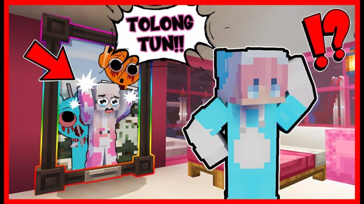 MOMON MASUK KEDALAM GAMBAR BERSAMA SPRUNKI HORROR!! Feat @sapipurba Minecraft