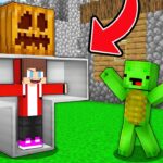 マイゼンはゴーレムの中に隠れて、Minecraft でマイキーにいたずらをします!