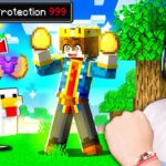 Minecraft But You Have SUPER OP EGGS !!