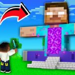 Minecraft, NOOB Vs PRO Going Inside HEROBRINE In Minecraft || Minecraft Mods || Minecraft gameplay