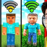 Minecraft With DIFFERENT WIFI (Funny Compilation)