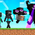 Minecraft pero ME CONVIERTO en el WITHER STORM