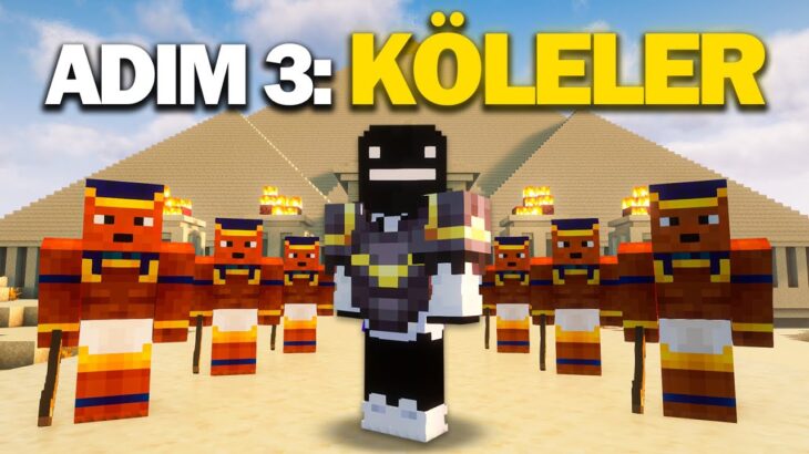 Minecraft’ın EN TEHLİKELİ Çölünde KÖLE ORDUSU Kurmak… (part 3)