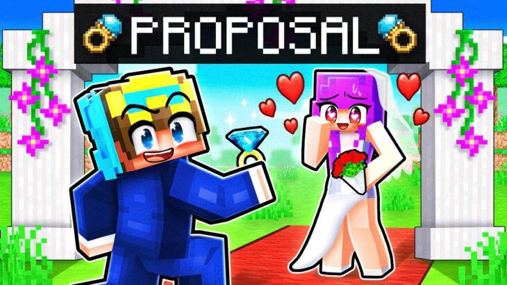 Nico PROPOSES To His CRUSH In Minecraft!