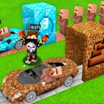 POOR vs RICH Car Factory Battle in Minecraft