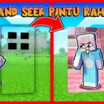 PRANK HIDE AND SEEK !! ATUN MENGGUNAKAN CHEAT PINTU RAHASIA !! Feat @sapipurba  Minecraft