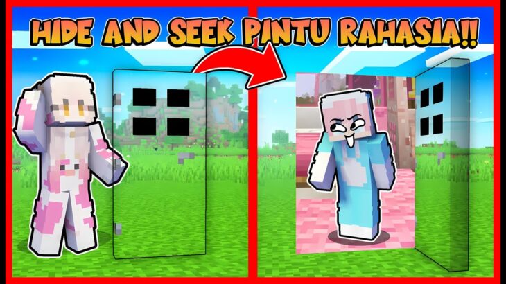 PRANK HIDE AND SEEK !! ATUN MENGGUNAKAN CHEAT PINTU RAHASIA !! Feat @sapipurba  Minecraft