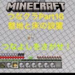 【マインクラフト】つなクラPart16 家を建てるための整地とマニーズ岩設置