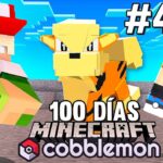 Sobrevivendo 100 DÍAS en Minecraft POKEMON #4 (Cobblemon)