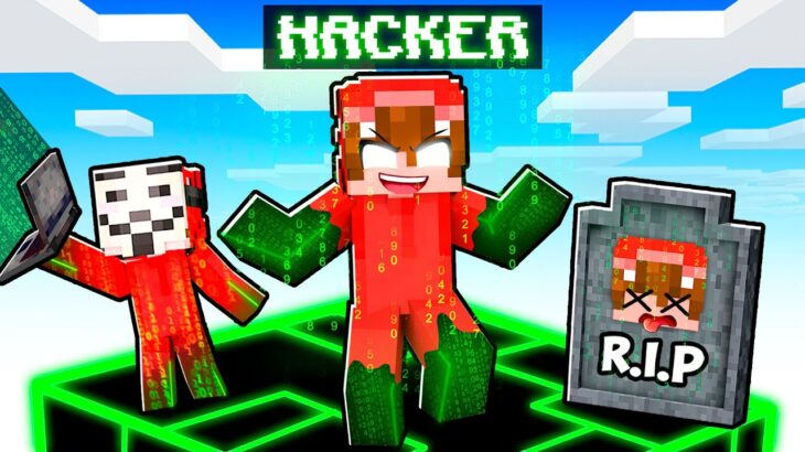 Sobreviví como un HACKER en Minecraft!