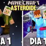 Sobreviviendo 100 Días en un ASTEROIDE en Minecraft #1