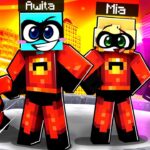 Teniendo Una FAMILIA de Los INCREÍBLES en Minecraft!