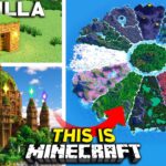 Transforming EVERYTHING in Minecraft  – The Ultimate Survival World 2.0