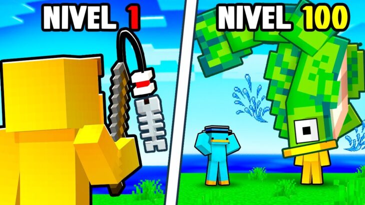 Turbo Evolucionó Su Pesca en Minecraft!