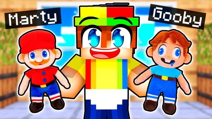 Turning my FRIENDS into PLUSHIES in Minecraft!