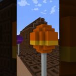 【マイクラ 建築 お菓子の家】マイクラで建築　お菓子の街のお菓子の家　マイクラ #minecraft #マインクラフト #マイクラ建築