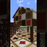 【マイクラ 建築 お菓子の家】マイクラで建築　お菓子の街のお菓子の家　マイクラ #minecraft #マインクラフト #マイクラ建築