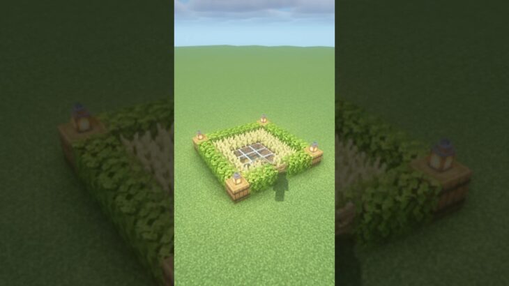 【マイクラ】簡単に作れる地下拠点【マイクラ建築】 #minecraft #マイクラ #マインクラフト #shorts
