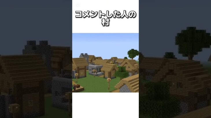 〇〇した人の村 #マイクラ #マインクラフトswitch #マインクラフト#minecraft #まいくら #スイッチ