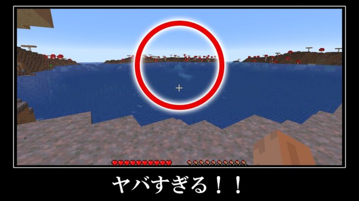 【衝撃】こんなのあり？マイクラの超激レアなシード値５選！