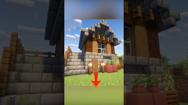 今すぐ簡単に。家建築。【マイクラ】