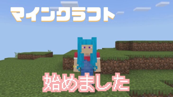 【マイクラ】建築センスはありませんがマイクラ始めました#1