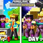 100 Days But SMELTING MULTIPLIES ITEMS In Minecraft 😰