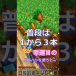 【マイクラ】サバイバルで役立つエンチャント ダイヤや鉄もふえる？『幸運Ⅲ』ツルハシを強化！？ 統合版ハードコア// 100 Days of Hardcore Life Day 34 #shorts