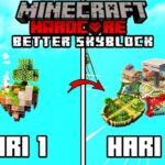 100 Hari di Minecraft Hardcore Better Skyblock