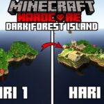 100 Hari di Minecraft Hardcore Dark Forest Island