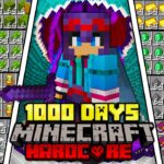 伝説の1000日ハードコアサバイバルをやってみた　総集編【1000days】【 マイクラ / マインクラフト 】