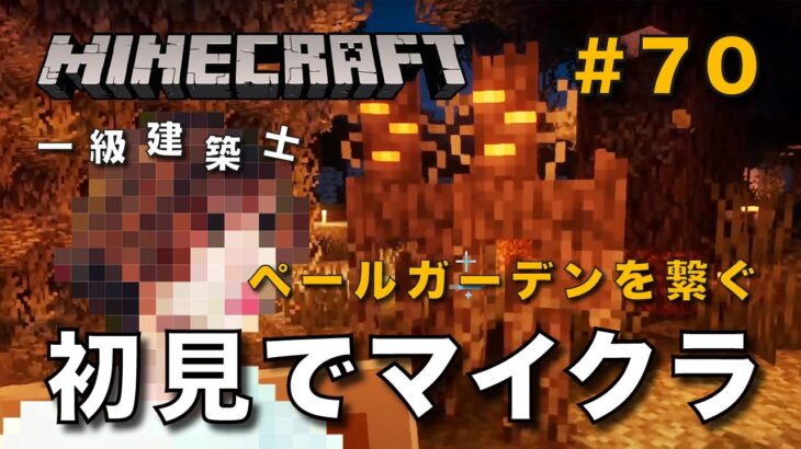 【マイクラ】一級建築士が建築しながら初見でマイクラを配信 #70【Minecraft / マインクラフト / 配信 / 実況】